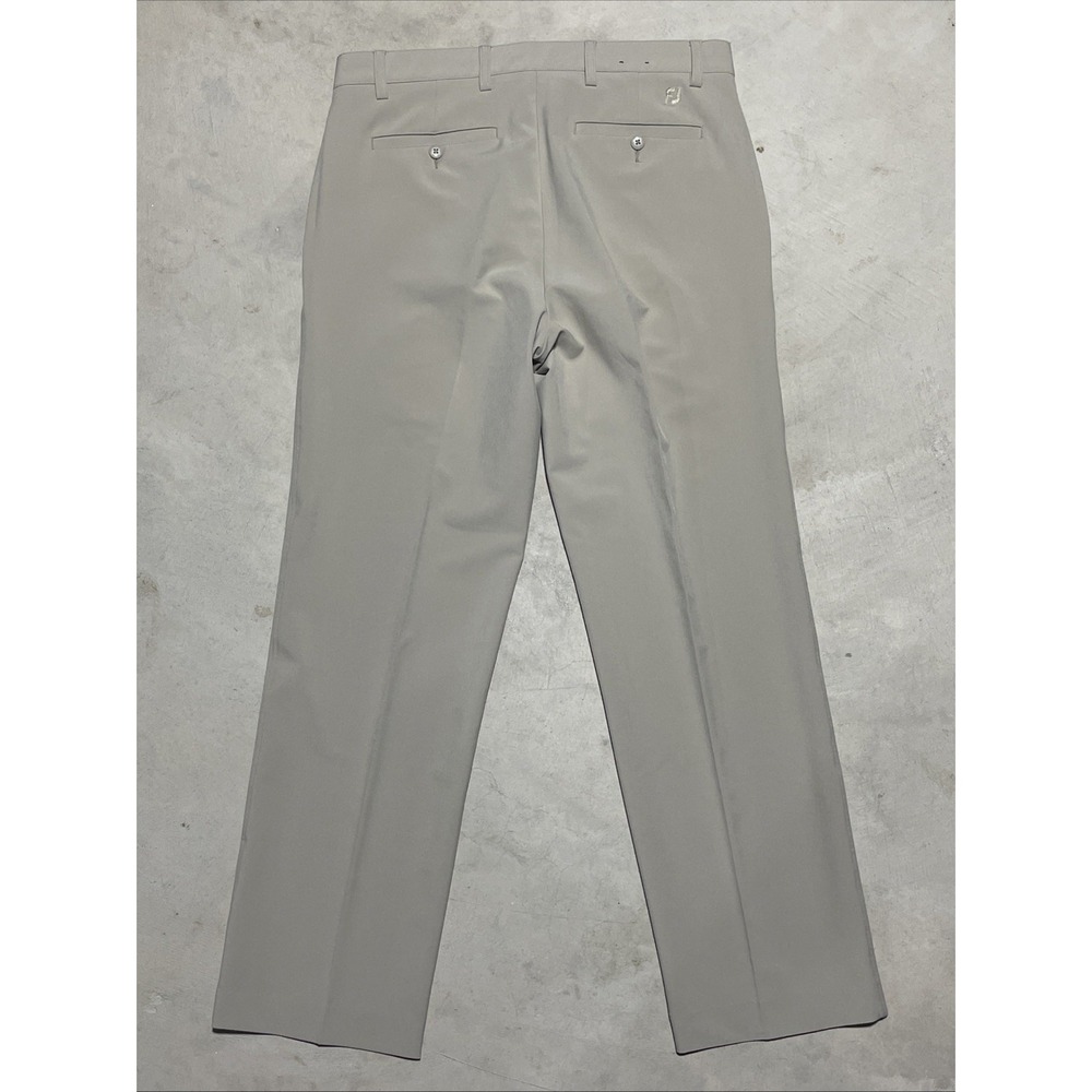 FootJoy FJ Performance Golf Pants Men's SZ 34x32 Beige Straight Athletic Stretch